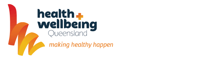 QLD health & wellbeing logo